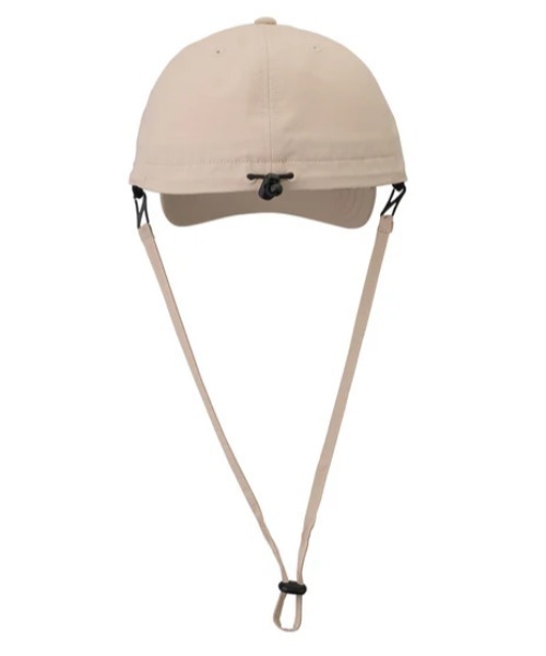 Quiksilver（クイックシルバー）の「WR UV SURFTRIP CAP 6/クイックシルバーロゴ6パネルサーフキャップ（キャップ・メンズ・ブラック/ベージュ・FREE）」の6枚目の写真