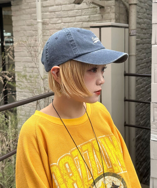 CIAOPANIC(チャオパニック)の「ピグメント刺繍カラーキャップ(キャップ・レディース・レッド/ブラウン/ネイビー/イエロー・ONE SIZE)」の17枚目の写真