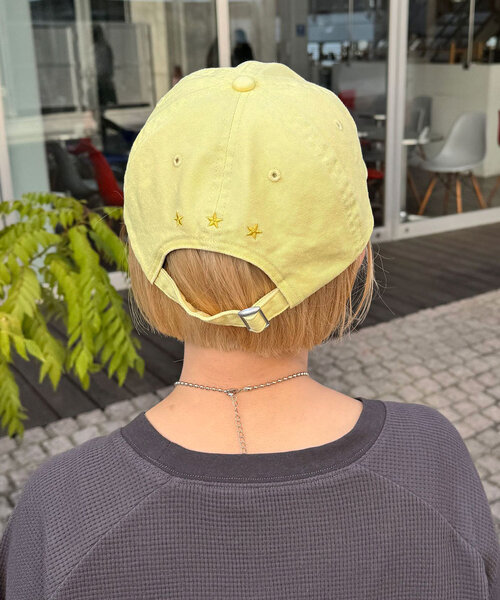 CIAOPANIC(チャオパニック)の「ピグメント刺繍カラーキャップ(キャップ・レディース・レッド/ブラウン/ネイビー/イエロー・ONE SIZE)」の21枚目の写真