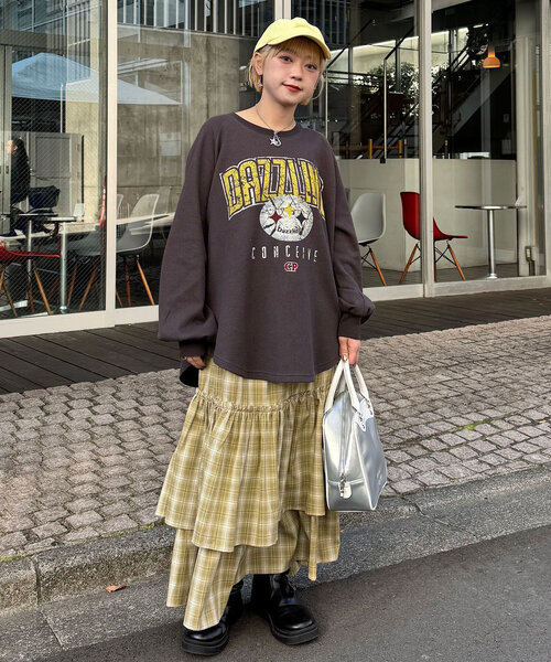 CIAOPANIC(チャオパニック)の「ピグメント刺繍カラーキャップ(キャップ・レディース・レッド/ブラウン/ネイビー/イエロー・ONE SIZE)」の22枚目の写真