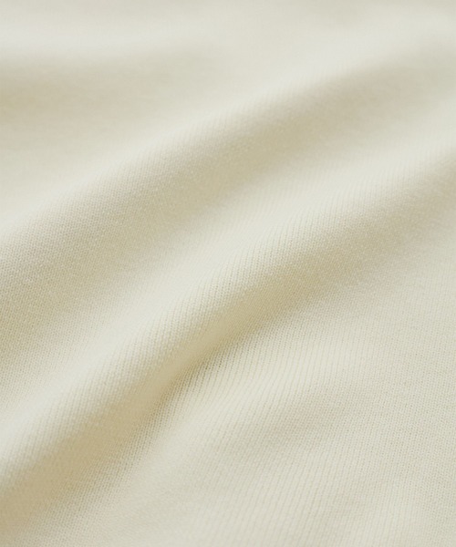 VIS（ビス）の「【洗える/アンチピリング】シルバー釦アクセントスリーブクルーネックニット（ニット/セーター・レディース・ブラック/ブルー系その他6/キナリ・FREE）」の20枚目の写真