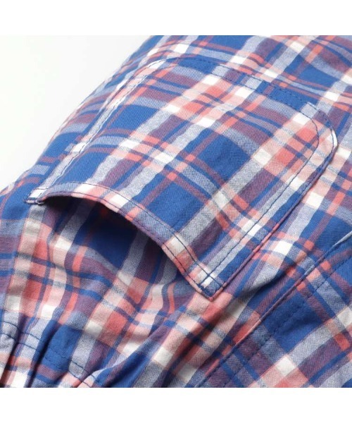 Crescent（クレッセント）の「サッカーチェック6分丈ハーフパンツ（その他パンツ・キッズ・ブルー/ピンク・130/120/110/100/90）」の13枚目の写真