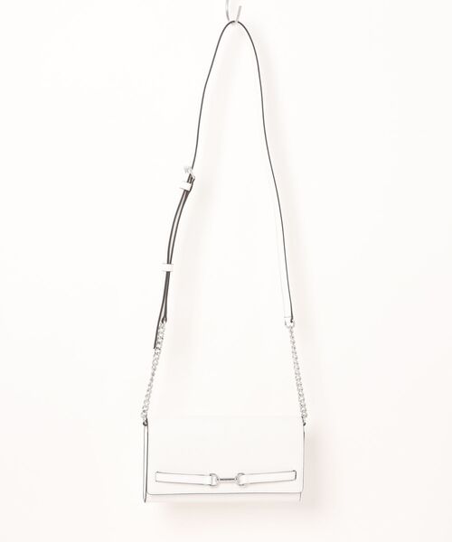 MICHAEL KORS（マイケルコース）の「CARSON ぺブル レザー コンバーチブル クロスボディ ラージ（ショルダーバッグ・レディース・ホワイト系・FREE）」の8枚目の写真