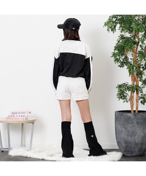 algy(アルジー)の「パイピングブルゾン(ナイロンジャケット・キッズ・ブラック/アイボリー/ミント・XX-SMALL/X-SMALL/MEDIUM/SMALL)」の5枚目の写真