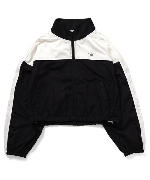 algy(アルジー)の「パイピングブルゾン(ナイロンジャケット・キッズ・ブラック/アイボリー/ミント・XX-SMALL/X-SMALL/MEDIUM/SMALL)」の11枚目の写真