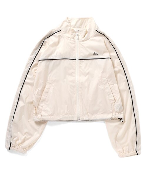 algy(アルジー)の「パイピングブルゾン(ナイロンジャケット・キッズ・ブラック/アイボリー/ミント・XX-SMALL/X-SMALL/MEDIUM/SMALL)」の14枚目の写真