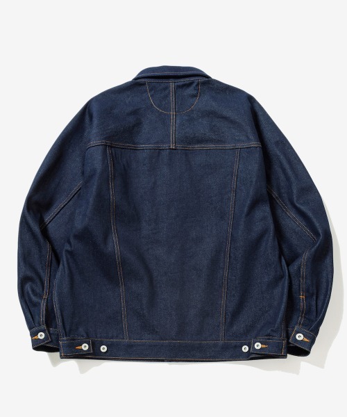 rehacer（レアセル）の「rehacer : Reverie Denim Jacket / レヴァリエ リジット デニムジャケット（デニムジャケット・メンズ・インディゴブルー・SMALL/MEDIUM/LARGE）」の2枚目の写真