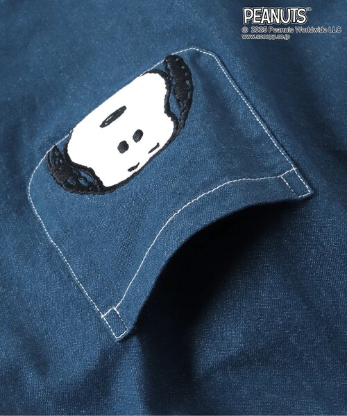 PEANUTS(ピーナッツ)の「【リンク】PEANUTSワンピース(ワンピース・キッズ・チェック/インディゴブルー・130/140/90/100/110/120/80)」の15枚目の写真