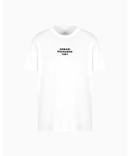 ARMANI EXCHANGE(アルマーニエクスチェンジ)の「【A|X アルマーニ エクスチェンジ】AXロゴ 半袖クルーネックTシャツ/REGULAR(Tシャツ/カットソー・メンズ・レッド/ダークネイビー/ライトブルー/ホワイト・X-LARGE/LARGE/SMALL/X-SMALL/XX-LARGE/MEDIUM)」の8枚目の写真