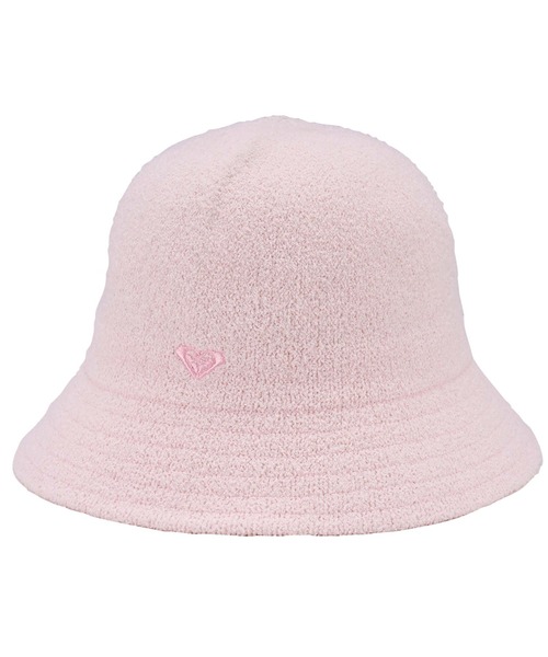 ROXY（ロキシー）の「FOAMY HOMIE /ロキシーロゴベルハット（ハット・レディース・ホワイト/ピンク/ブラック・FREE）」の3枚目の写真