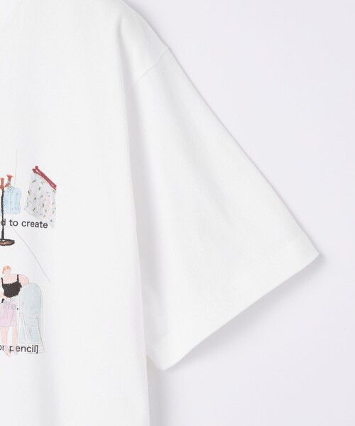 CITEN（シテン）の「＜CITEN＞CONVENIENCE YOUNG × CITEN グラフィックT ステートメント（Tシャツ/カットソー・レディース・ホワイト・S/M）」の5枚目の写真