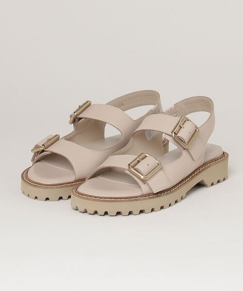 REGAL（リーガル）の「リーガル レディース F28R ダブルバックル サンダル（サンダル・レディース・アイボリー・23/23.5/24/24.5/22.5）」の2枚目の写真