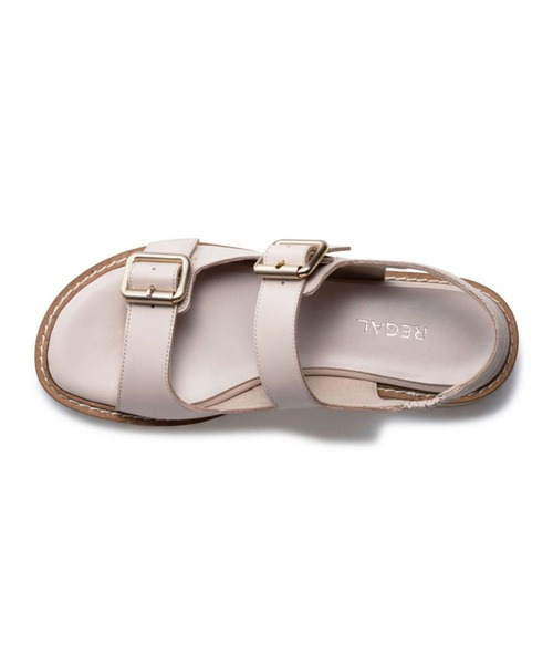 REGAL（リーガル）の「リーガル レディース F28R ダブルバックル サンダル（サンダル・レディース・アイボリー・23/23.5/24/24.5/22.5）」の5枚目の写真