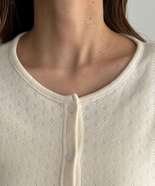 CANAL JEAN（キャナルジーン）の「El mar　アイレットアンサンブル（アンサンブル・レディース・レッド/クリーム/ブラック/ホワイト/ネイビー・ONE SIZE）」の16枚目の写真