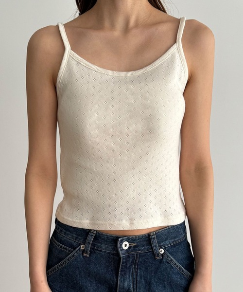 CANAL JEAN（キャナルジーン）の「El mar　アイレットアンサンブル（アンサンブル・レディース・レッド/クリーム/ブラック/ホワイト/ネイビー・ONE SIZE）」の17枚目の写真