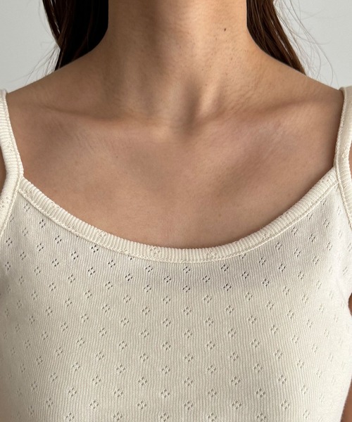 CANAL JEAN（キャナルジーン）の「El mar　アイレットアンサンブル（アンサンブル・レディース・レッド/クリーム/ブラック/ホワイト/ネイビー・ONE SIZE）」の20枚目の写真