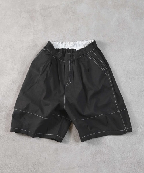 Life Support Products（ライフサポートプロダクツ）の「ポプリン6分丈ビッグショートパンツ（その他パンツ・キッズ・カーキ/ネイビー/チャコール/ピンク/ブラウン・150/140/130/120/110/100/90）」の12枚目の写真