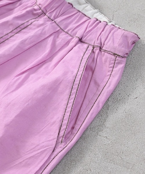 Life Support Products（ライフサポートプロダクツ）の「ポプリン6分丈ビッグショートパンツ（その他パンツ・キッズ・カーキ/ネイビー/チャコール/ピンク/ブラウン・150/140/130/120/110/100/90）」の18枚目の写真