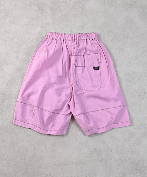 Life Support Products（ライフサポートプロダクツ）の「ポプリン6分丈ビッグショートパンツ（その他パンツ・キッズ・カーキ/ネイビー/チャコール/ピンク/ブラウン・150/140/130/120/110/100/90）」の19枚目の写真