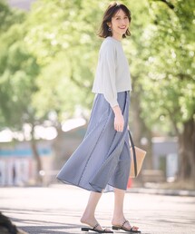 anySiS ネイビー 半袖 Aライン ワンピース anySiS ネイビー 半袖 Aライン ワンピース - メルカリ
