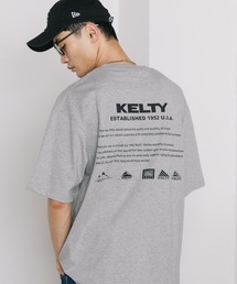 KELTY/ケルティ バック ヒストリー ロゴ S/S Tシャツ メンズ 秋物 秋服 2026年秋冬
