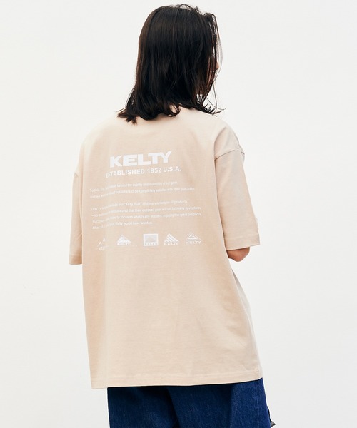 KELTY（ケルティ）の「KELTY/ケルティ バック ヒストリー ロゴ S/S Tシャツ メンズ 秋物 秋服 2026年秋冬（Tシャツ/カットソー・メンズ・ベージュ/ネイビー/グレー/ブラック/ホワイト・XL/L/M）」の11枚目の写真