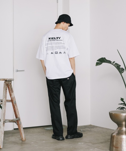 KELTY（ケルティ）の「KELTY/ケルティ バック ヒストリー ロゴ S/S Tシャツ メンズ 秋物 秋服 2026年秋冬（Tシャツ/カットソー・メンズ・ベージュ/ネイビー/グレー/ブラック/ホワイト・XL/L/M）」の21枚目の写真