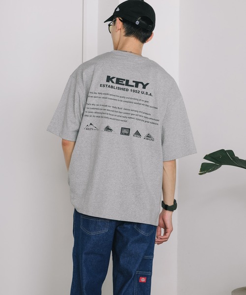 KELTY（ケルティ）の「KELTY/ケルティ バック ヒストリー ロゴ S/S Tシャツ メンズ 秋物 秋服 2026年秋冬（Tシャツ/カットソー・メンズ・ベージュ/ネイビー/グレー/ブラック/ホワイト・XL/L/M）」の17枚目の写真