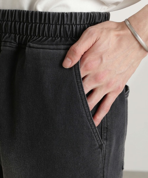 NANO universe（ナノユニバース）の「スリムフィット ジョガーカーゴパンツ（カーゴパンツ・メンズ・ブラック/ブルー・L/M/S）」の20枚目の写真