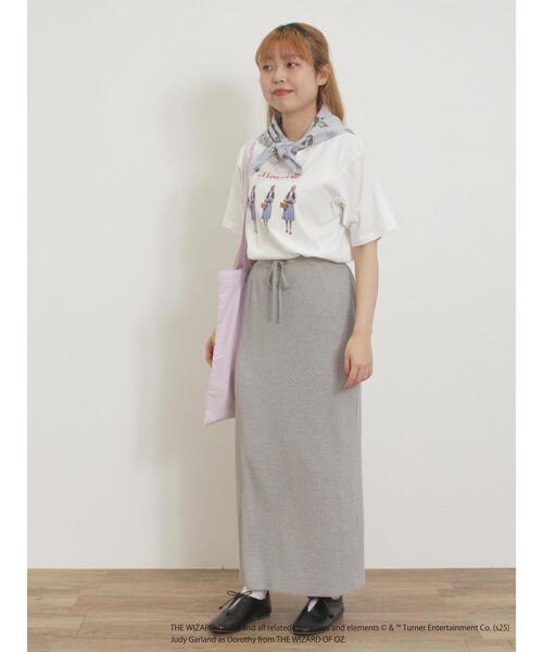 Samansa Mos2（サマンサ モスモス）の「【オズの魔法使/ドロシー】 プリントTシャツ（Tシャツ/カットソー・レディース・オフホワイト/ピンク・F）」の5枚目の写真