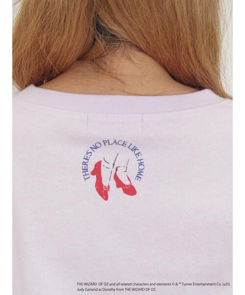 Samansa Mos2（サマンサ モスモス）の「【オズの魔法使/ドロシー】 プリントTシャツ（Tシャツ/カットソー・レディース・オフホワイト/ピンク・F）」の11枚目の写真