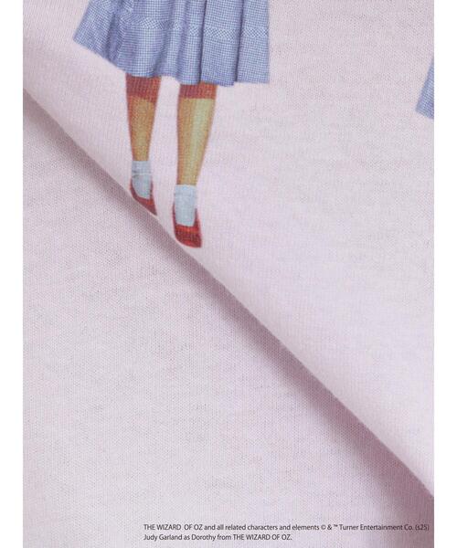 Samansa Mos2（サマンサ モスモス）の「【オズの魔法使/ドロシー】 プリントTシャツ（Tシャツ/カットソー・レディース・オフホワイト/ピンク・F）」の15枚目の写真