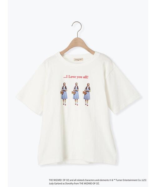 Samansa Mos2（サマンサ モスモス）の「【オズの魔法使/ドロシー】 プリントTシャツ（Tシャツ/カットソー・レディース・オフホワイト/ピンク・F）」の16枚目の写真