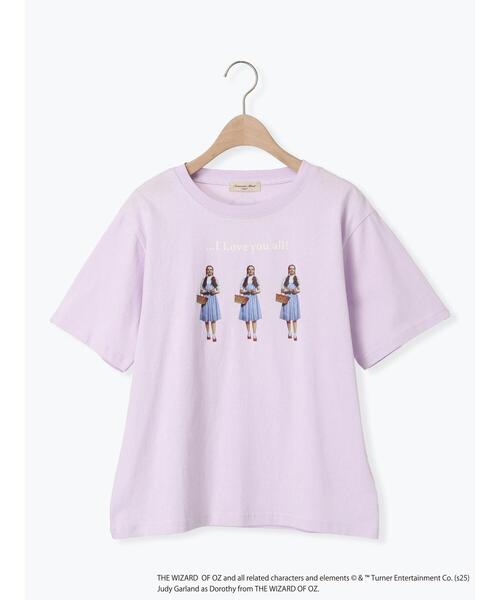 Samansa Mos2（サマンサ モスモス）の「【オズの魔法使/ドロシー】 プリントTシャツ（Tシャツ/カットソー・レディース・オフホワイト/ピンク・F）」の17枚目の写真