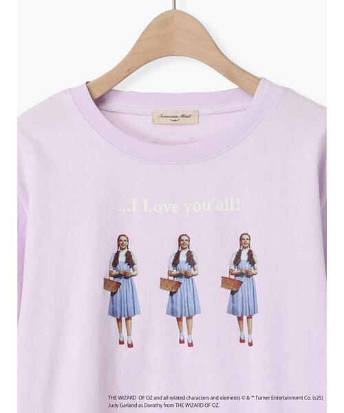 Samansa Mos2（サマンサ モスモス）の「【オズの魔法使/ドロシー】 プリントTシャツ（Tシャツ/カットソー・レディース・オフホワイト/ピンク・F）」の19枚目の写真