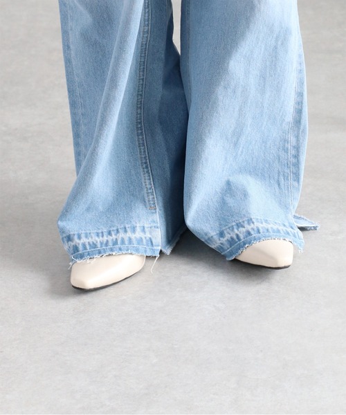 cepo（セポ）の「Ｕカットストラップパンプス（パンプス・レディース・ブラック/オフホワイト/シルバー・M/L）」の8枚目の写真