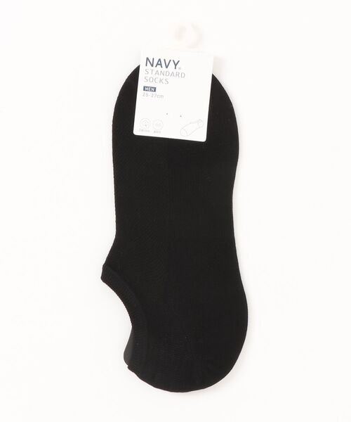 NAVY(ネイビー)の「NAVY 薄手 無地メッシュ スニーカーインソックス 25-27cm(ソックス/靴下・メンズ・グレー系/ブラック/ネイビー・FREE)」の11枚目の写真
