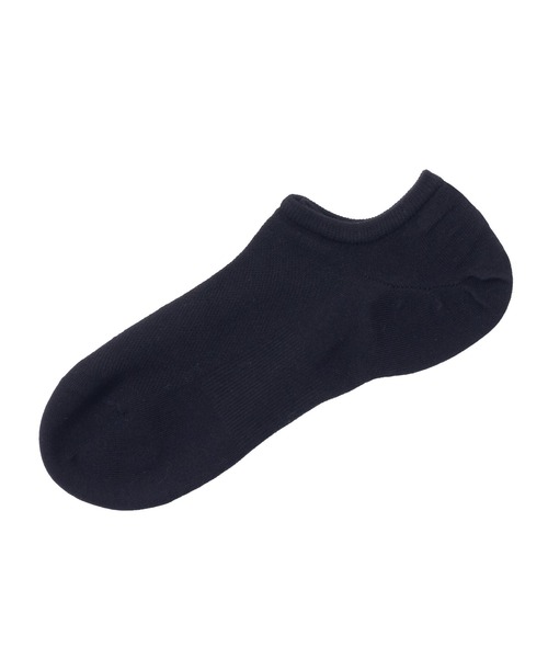 NAVY(ネイビー)の「NAVY 薄手 無地メッシュ スニーカーインソックス 25-27cm(ソックス/靴下・メンズ・グレー系/ブラック/ネイビー・FREE)」の4枚目の写真