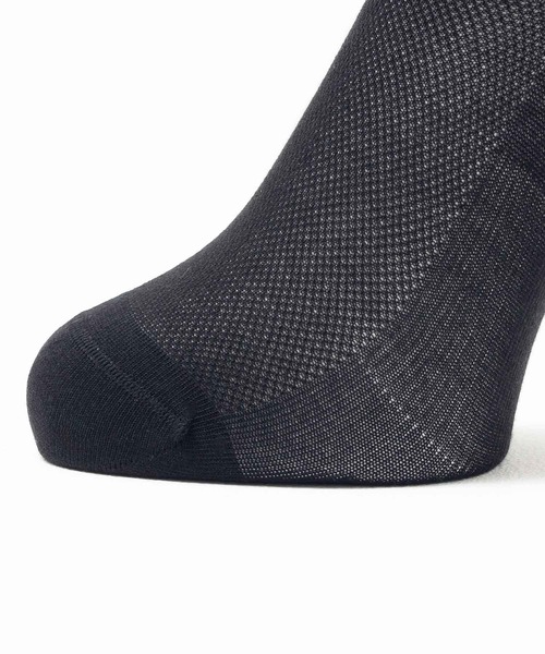 NAVY(ネイビー)の「NAVY 薄手 無地メッシュ スニーカーインソックス 25-27cm(ソックス/靴下・メンズ・グレー系/ブラック/ネイビー・FREE)」の8枚目の写真