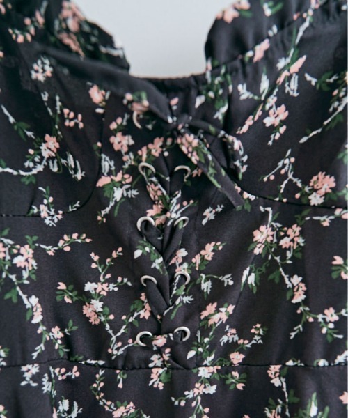 kirakiraShop（キラキラショップ）の「イレギュラーヘム 花柄