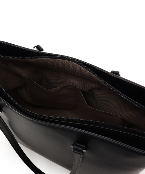 & chouette(アンドシュエット)の「シンプルA4トートバッグ≪通勤・通学≫(トートバッグ・レディース・ブラック/オフホワイト/グレー/ピンク・FREE)」の11枚目の写真