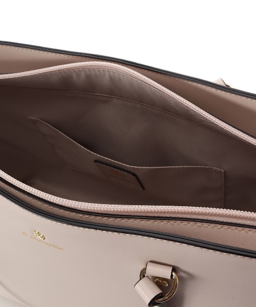 & chouette(アンドシュエット)の「シンプルA4トートバッグ≪通勤・通学≫(トートバッグ・レディース・ブラック/オフホワイト/グレー/ピンク・FREE)」の18枚目の写真