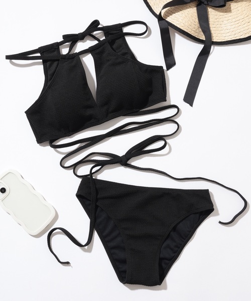 エリザベッタフランキ ツートンビキニ 関税込み Oséree Microkini ビキニ | レッド | FARFETCH JP