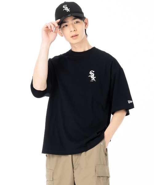 NEW ERA（ニューエラ）の「ニューエラ 半袖Tシャツ MLB ONSPOTZ別注（Tシャツ/カットソー・メンズ・ホワイト/ブラック・S/M/L/XL/XXL）」の18枚目の写真