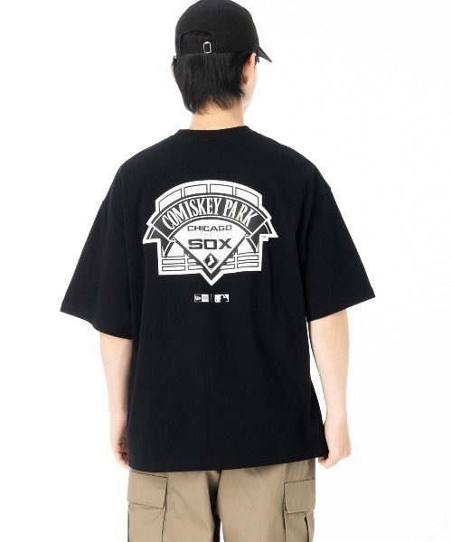 NEW ERA（ニューエラ）の「ニューエラ 半袖Tシャツ MLB ONSPOTZ別注（Tシャツ/カットソー・メンズ・ホワイト/ブラック・S/M/L/XL/XXL）」の21枚目の写真
