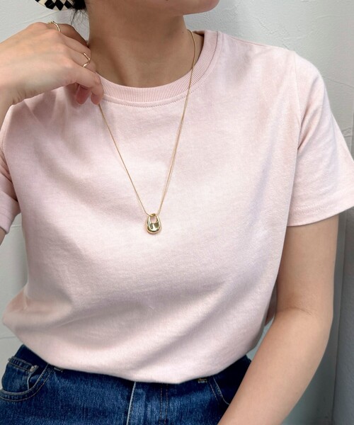 fredy emue（フレディエミュ）の「つぶしモチーフロングネックレス（ネックレス・レディース・シルバー/ゴールド・FREE）」の5枚目の写真