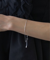 &. NOSTALGIA（アンドドットノスタルジア）の「【ZOZO限定】スネークチェーンブレスレット（ブレスレット）」