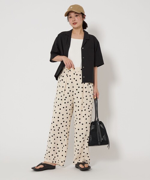 まぁこ♪さま【新品】green label relaxingパウドレ上下＆パンツ green label relaxing（グリーンレーベルリラクシング）の