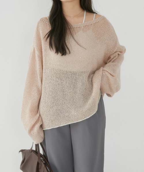 ニット・セーター ASCLO Saint Border Angora Knit (6color) ASCLO Saint Border Angora Knit (6color) トップス（メンズ）
