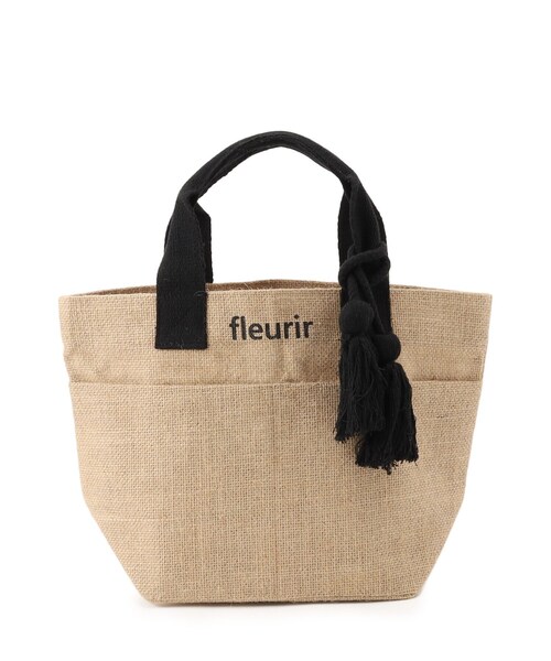 SHOO・LA・RUE(シューラルー)の「【高レビュー】夏を彩る ジュートランチトートバッグ(トートバッグ・レディース・オレンジ/ブルー/イエロー/ブラック系/ブラック系3/ブラック・00)」の12枚目の写真